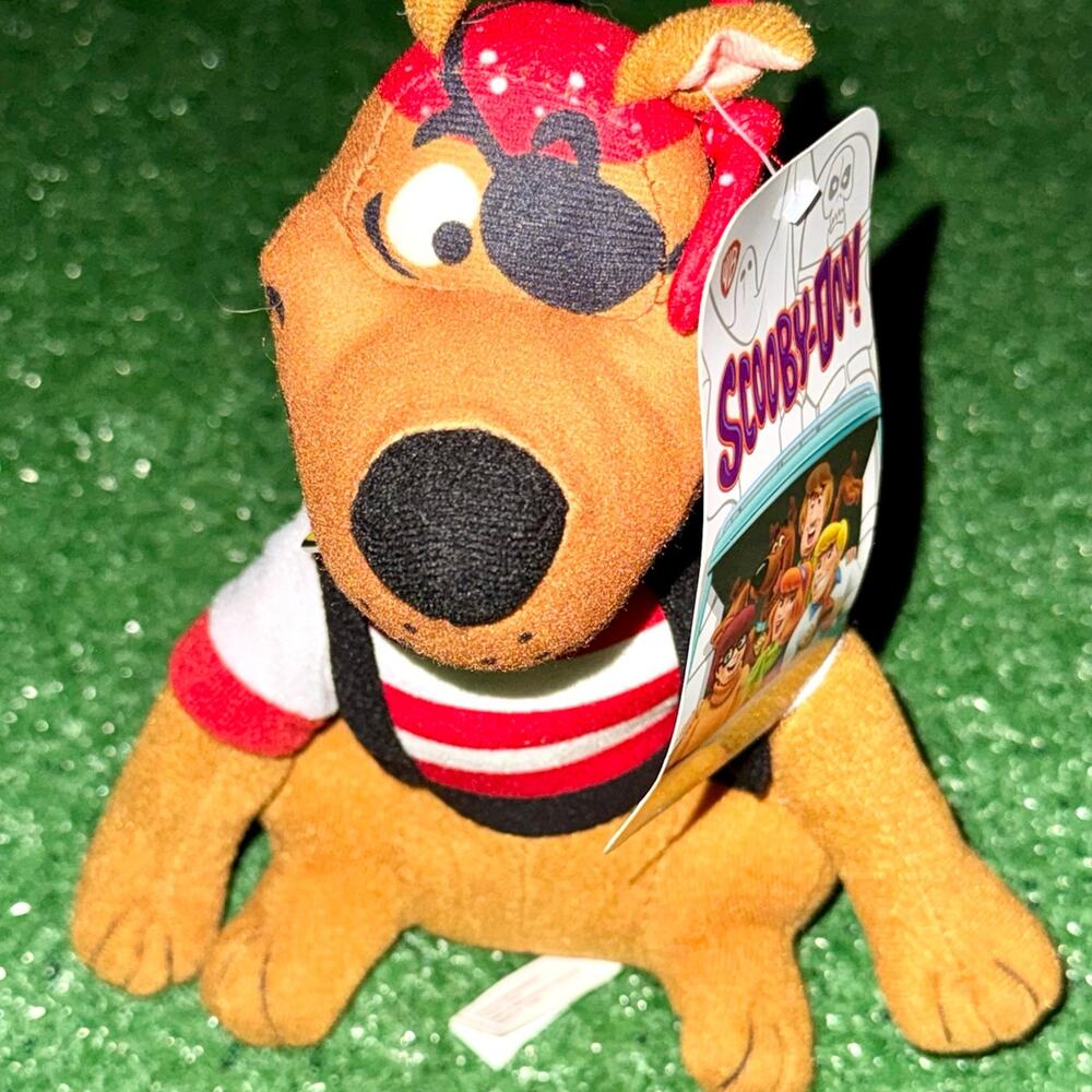 Toy Factory x Warner Bros Scooby Doo! Scooby Pirate Plush New With Tag